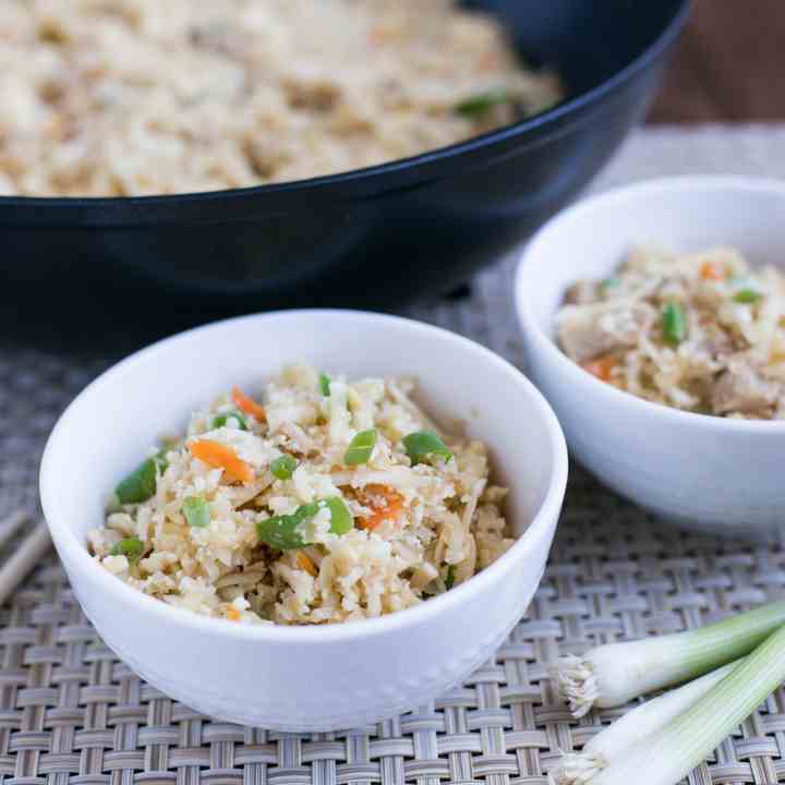 Cauliflower Pork Fried Rice