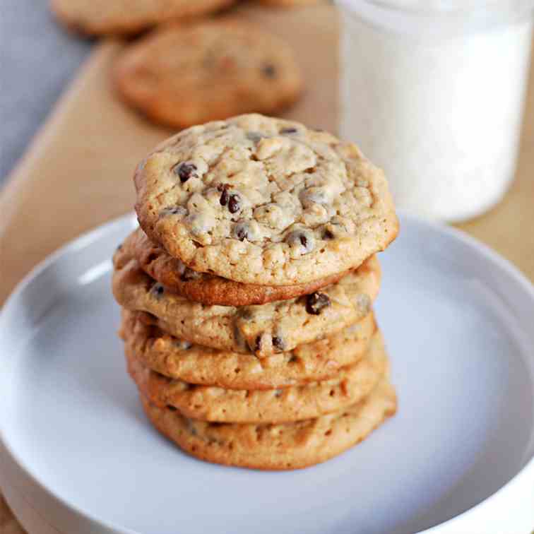 Peanut Butter Chocolate Chip Drop Cookies