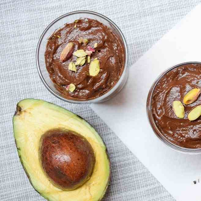 Vegan Avocado Chocolate Mousse