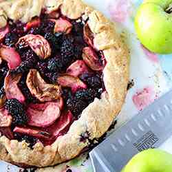 Apple & Blackberry Galette