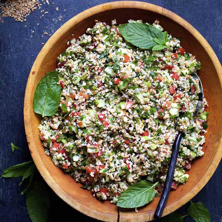 Tabouli with Fresh Jalapeno