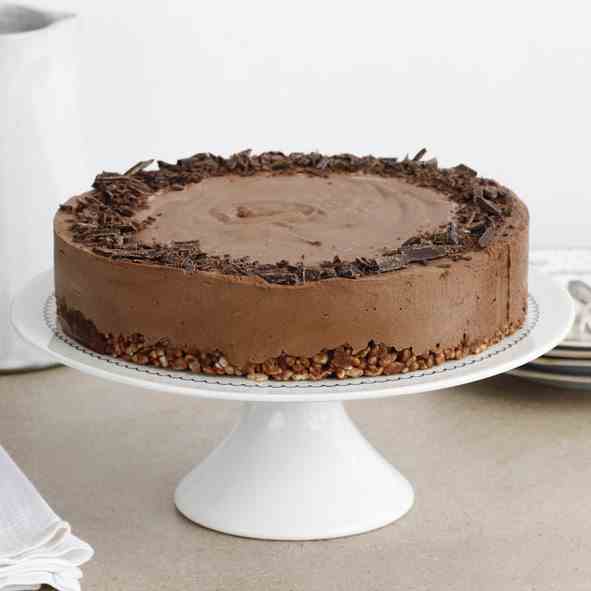 Coffee and Chocolate Mousse Cake