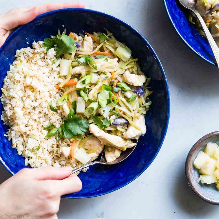 Paleo Pineapple Thai Chicken Curry