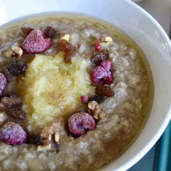 Pineapple and Cinnamon Porridge