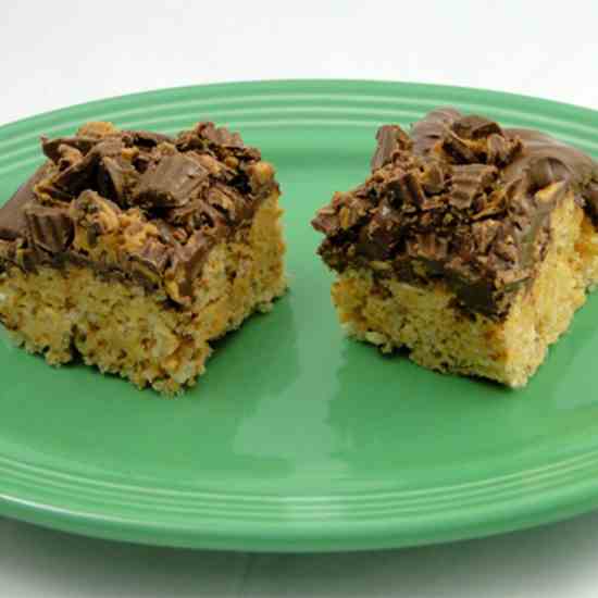 Rice Krispie Treats Tagalong-style