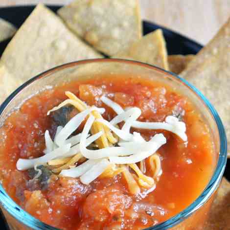 Homemade salsa