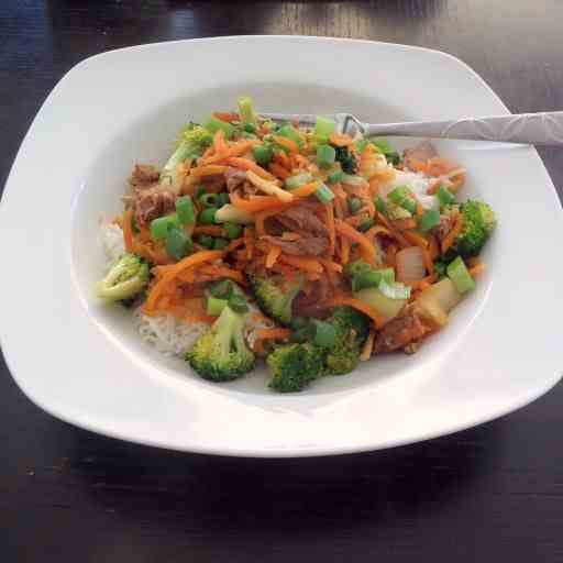 Ginger Chicken Stir Fry