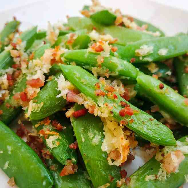 Bacon Sugar Snap Peas