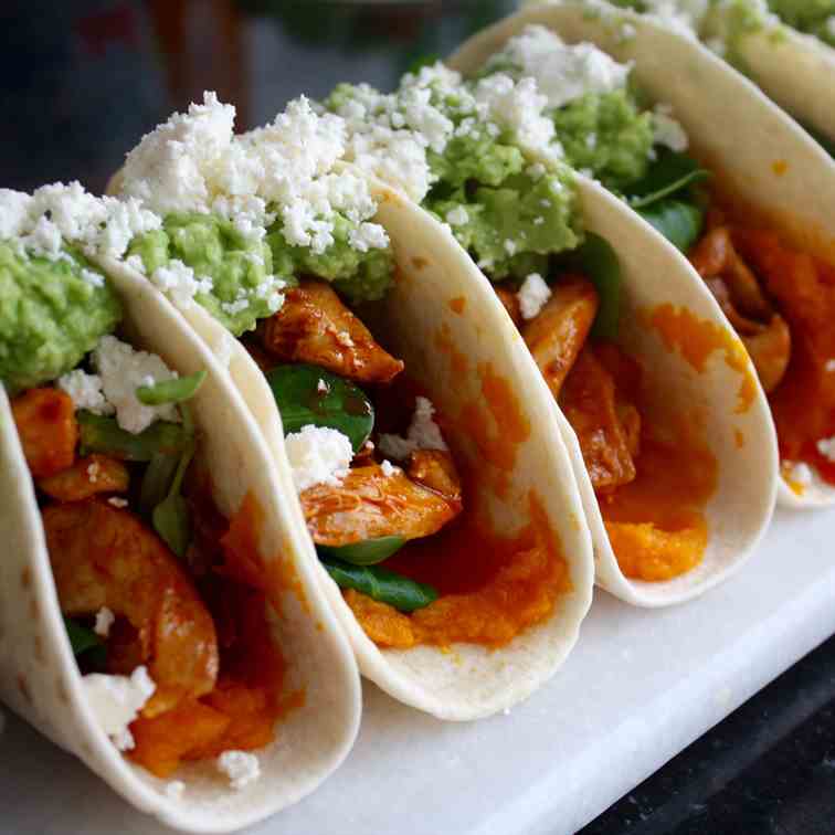 Buffalo Chicken Tacos