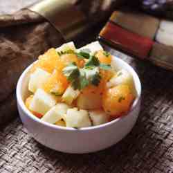 Jicama Cantaloupe Salad