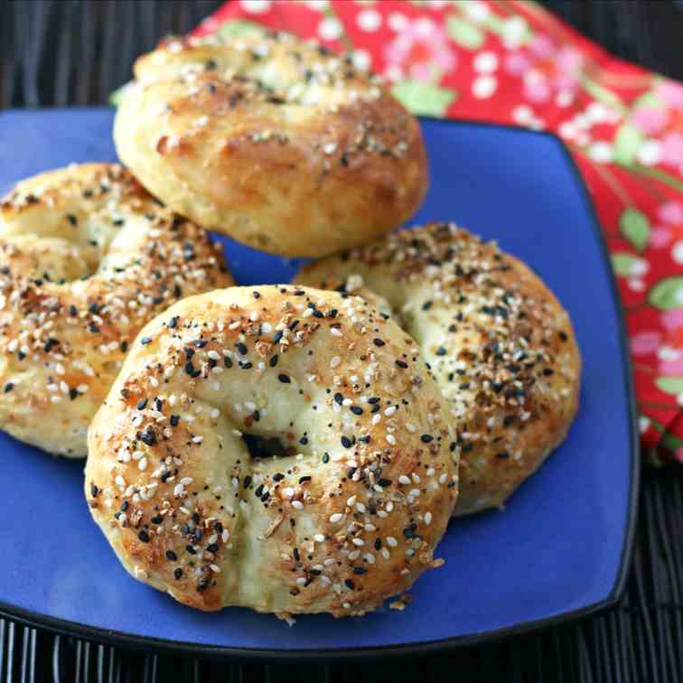 2 Ingredient Bagels