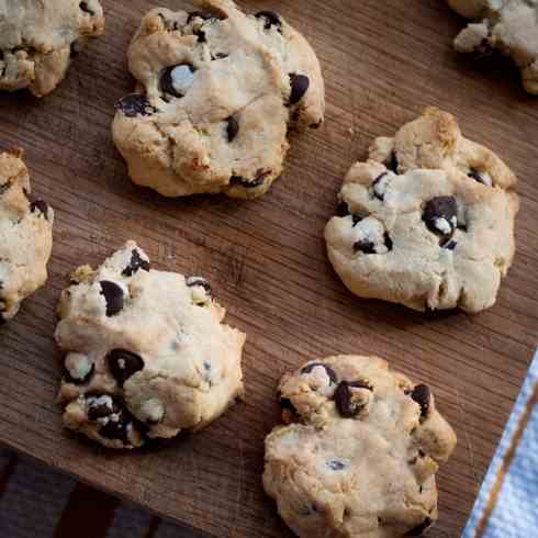 Choc bit biscuits