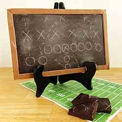 Super Bowl Chocolate Chalkboards