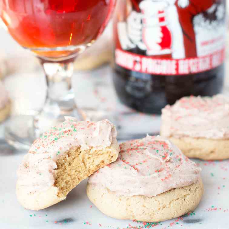 Christmas Ale Sugar Cookies