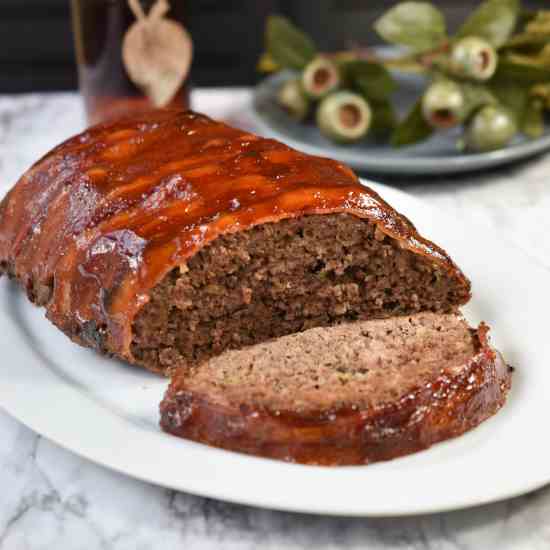 Maple Bacon Wrapped Meatloaf