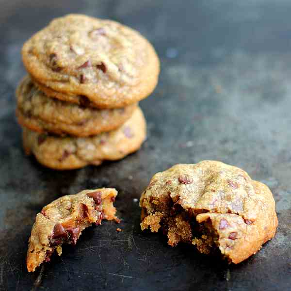 5 Ingredient Chocolate Chip Cookies