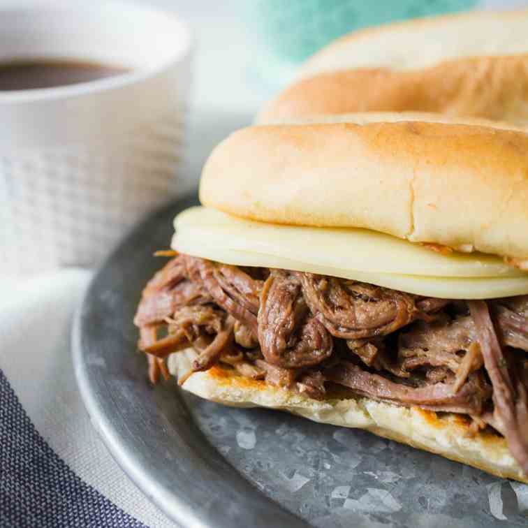 Easy French Dip Sandwiches