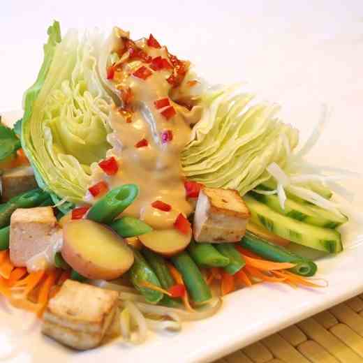 Gado-Gado Wedge Salad