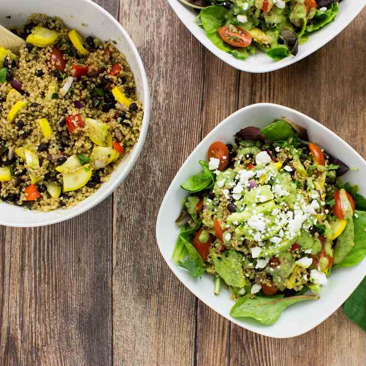 Grilled Vegetable Quinoa Salad