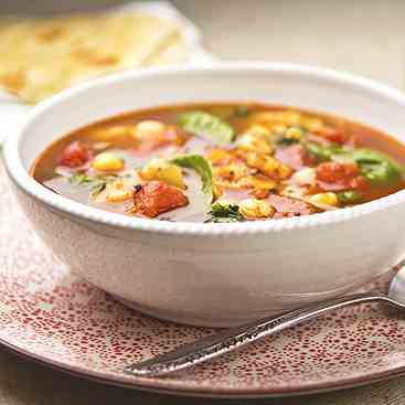 Marrocan spiced chickpea soup