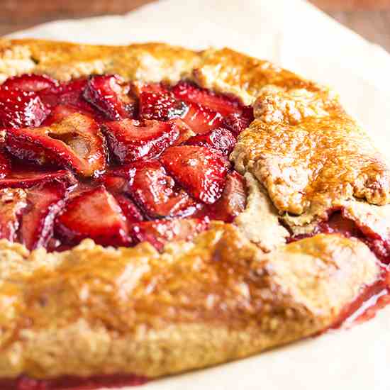 Strawberry Ricotta Crostata