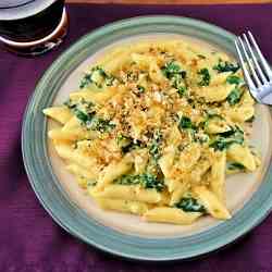 Mac & Cheese with Kale