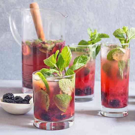 Blackberry Mojito Sangria