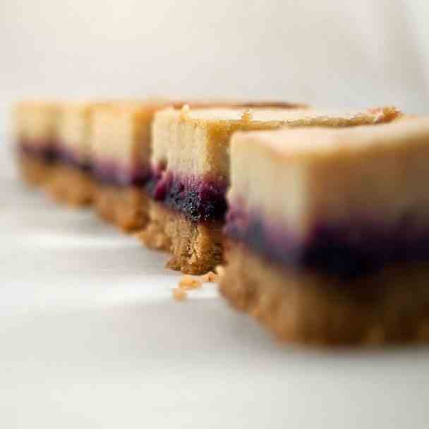 Lemon Blueberry Cheesecake Bars