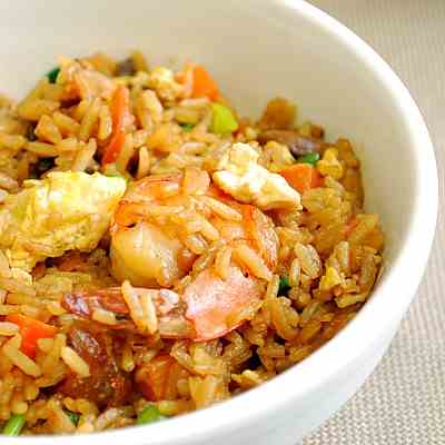 Indonesian Shrimp Fried Rice