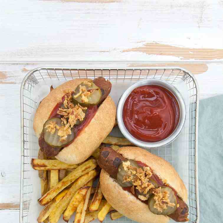 Vegan Hot Dogs