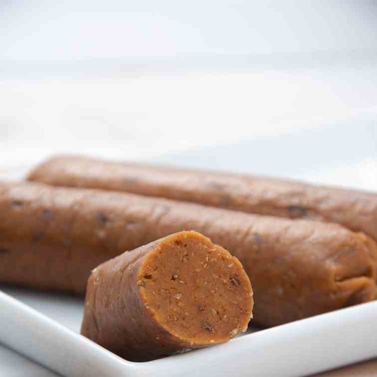 Homemade Vegan Sausages