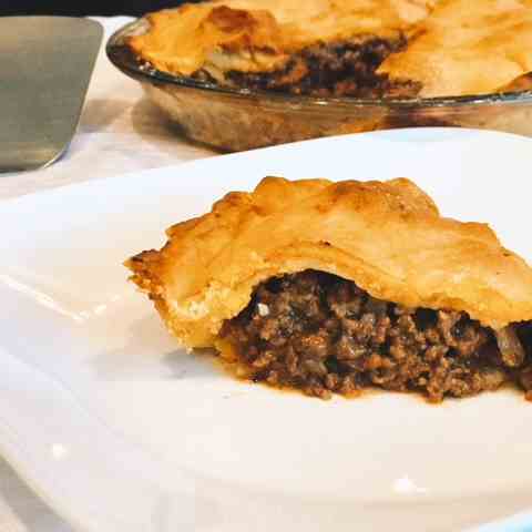 Meat Pie With Homemade Crust