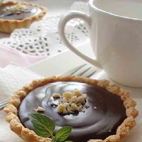 Chocolate Caramel Mini Tarts