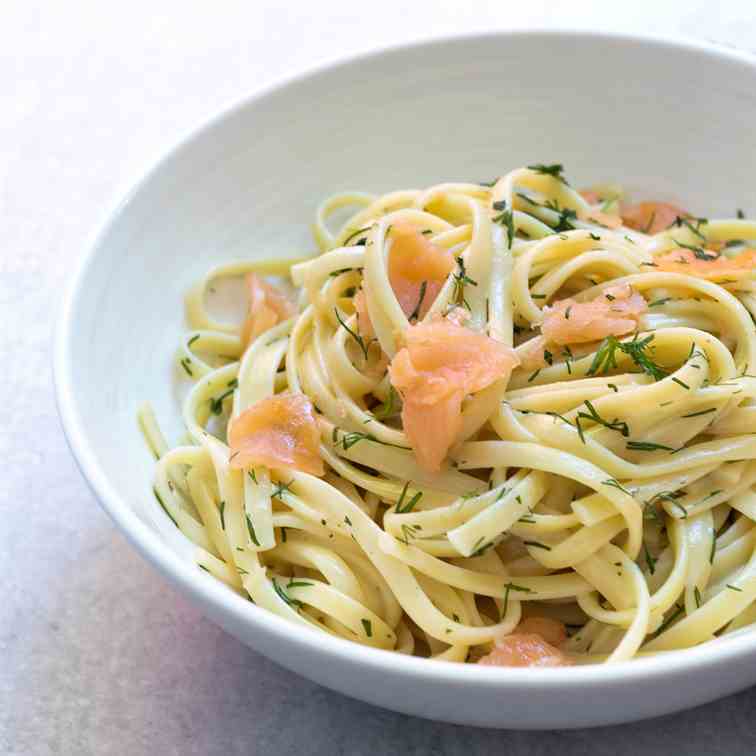 Smoked Salmon Pasta