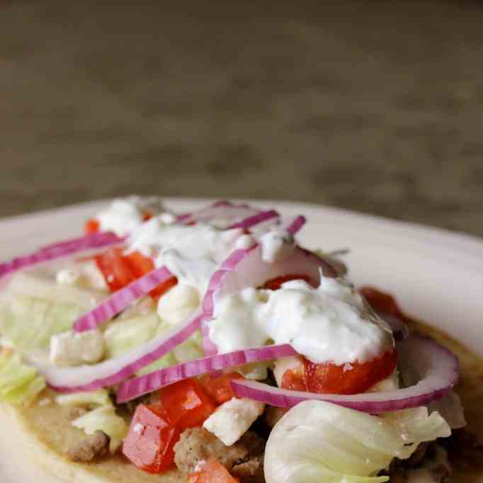 Easy Greek Gyros