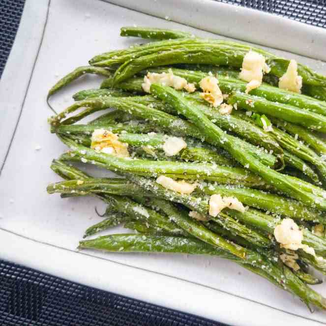 Garlic Parmesan Green Beans