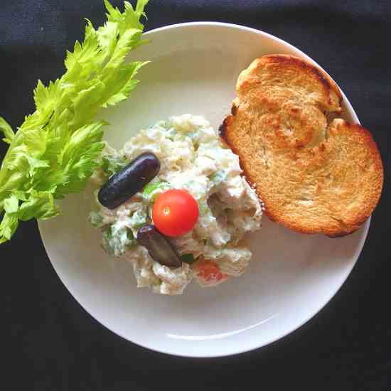 Skinny Chicken Celery Salad