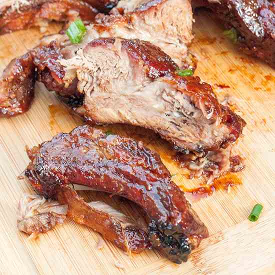 Gluten Free Sticky Asian Ribs