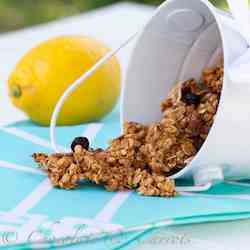 Lemon Blueberry Granola