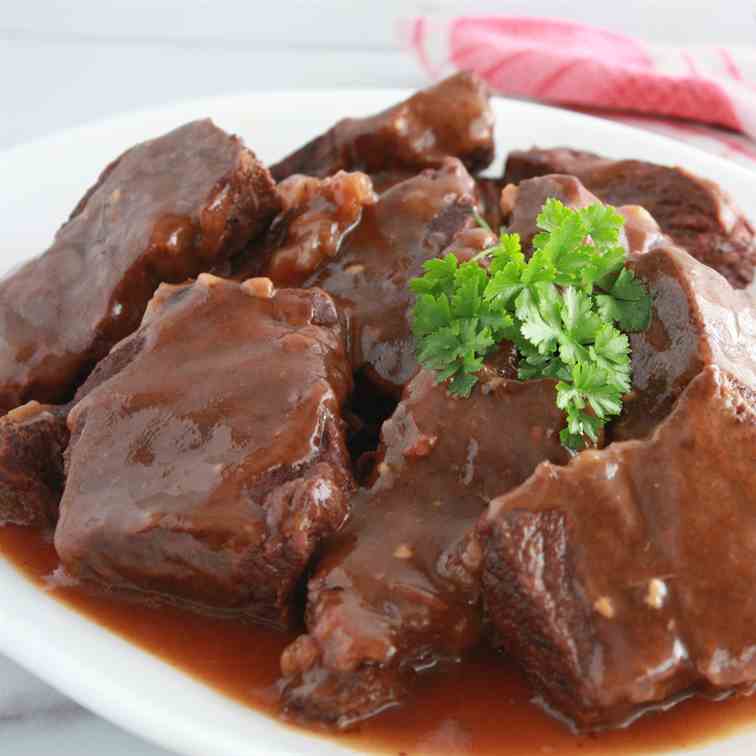 Instant Pot Short Ribs with Gravy