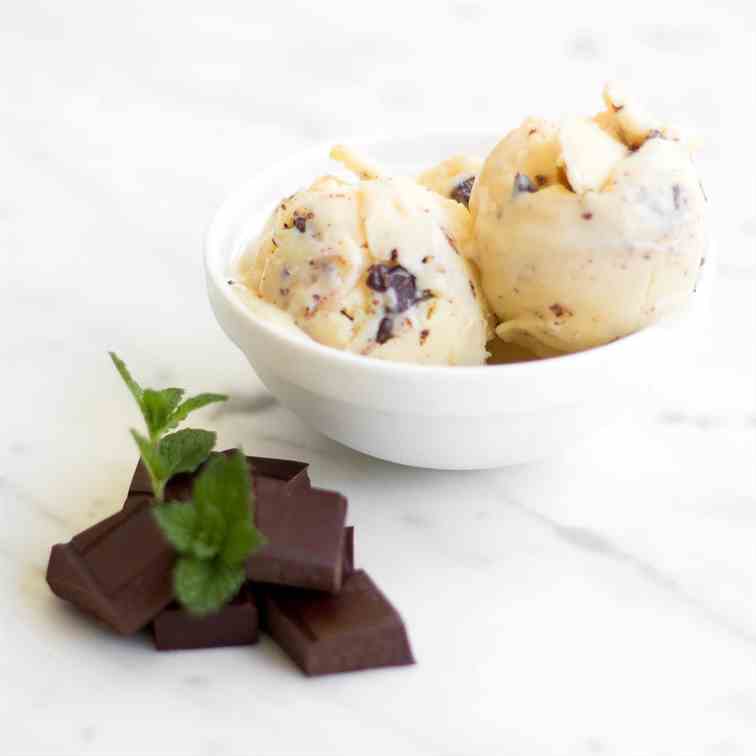 Fresh Mint and Choc Protein Gelato