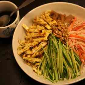 Japanese Noodle Salad (Hiyashi Chuka)