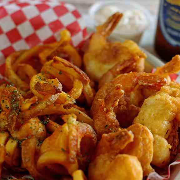 15-minute Beer Battered Shrimp