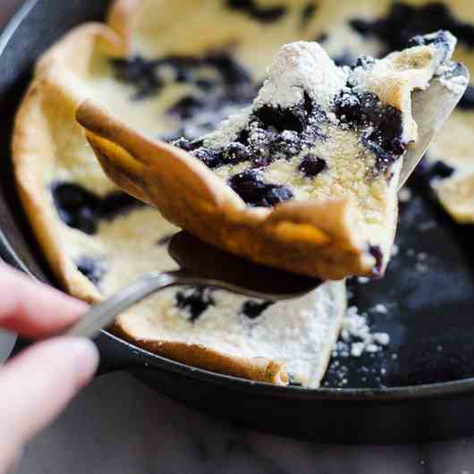 Blueberry Dutch Baby