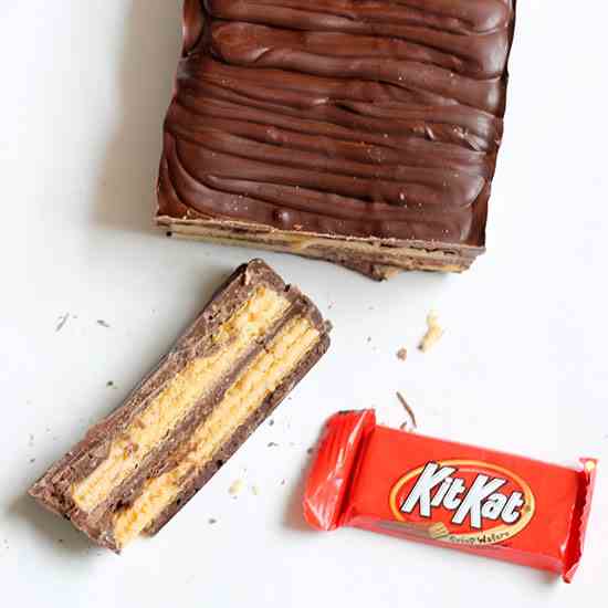 Homemade Kit Kat Bars