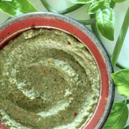 Oil Free Vegan Pesto