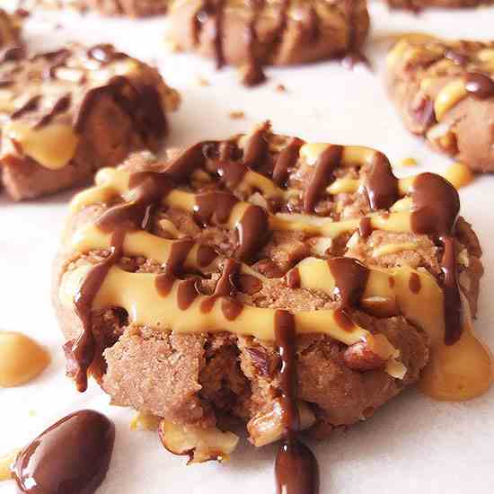 Rolo Turtle Cookies