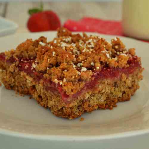 Strawberry squares