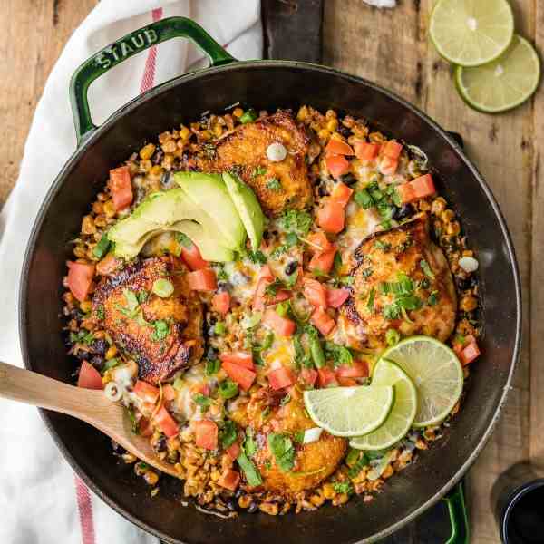 BBQ Ranch Chicken Skillet