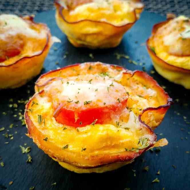 Ham and Egg Cups